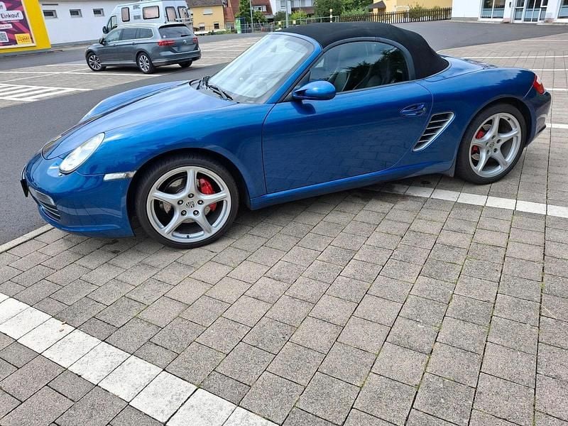 Gebraucht Porsche Boxster S 280 PS (205 kW) 2005 Blau Cabrio