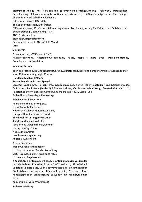 Gebraucht VW up! move up! 60 PS (44 kW) 2019 Weiß Kleinwagen