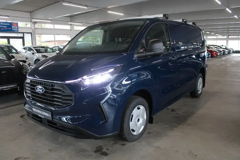 Neu Ford Transit Custom Trend 136 PS (100 kW) 2025 Blazerblau Limousine