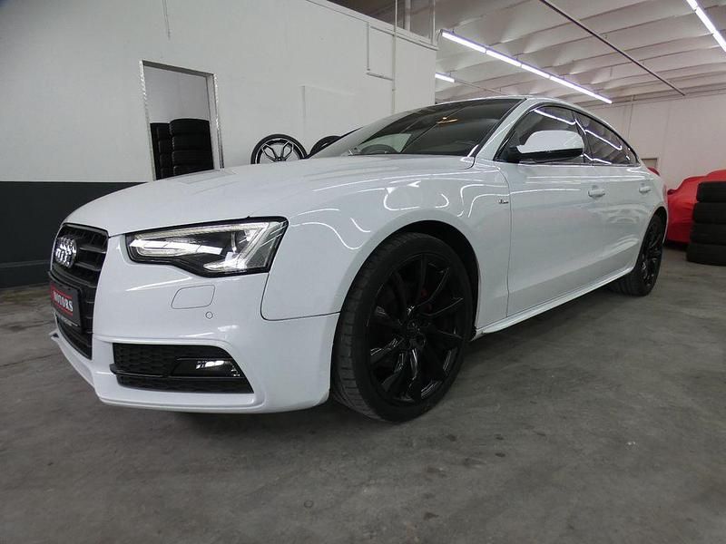 Gebraucht Audi A5 Sportback S-Line 177 PS (130 kW) 2014 Weiß Kleinwagen