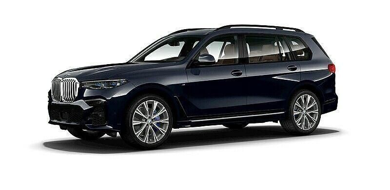 Carbonschwarz met. Gebraucht 2021 BMW X7 M Sport SUV | 64.800 € (Guter Preis) - Bild 1/4