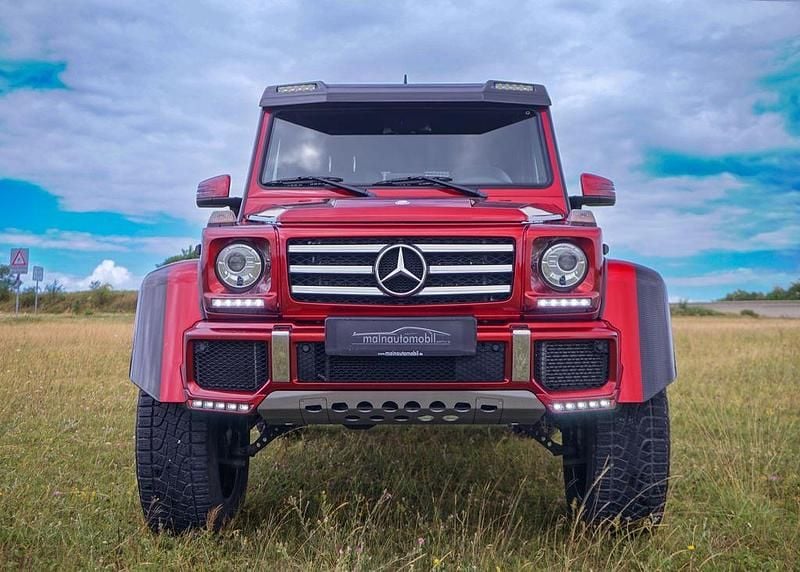 Rot Gebraucht 2017 Mercedes G500 4x4² AMG SUV | 132.490 € - Bild 1/4