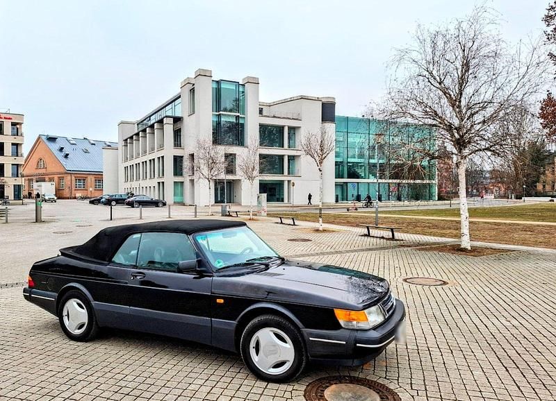 Gebraucht Saab 900 Cabriolet 1988 Schwarz Cabrio