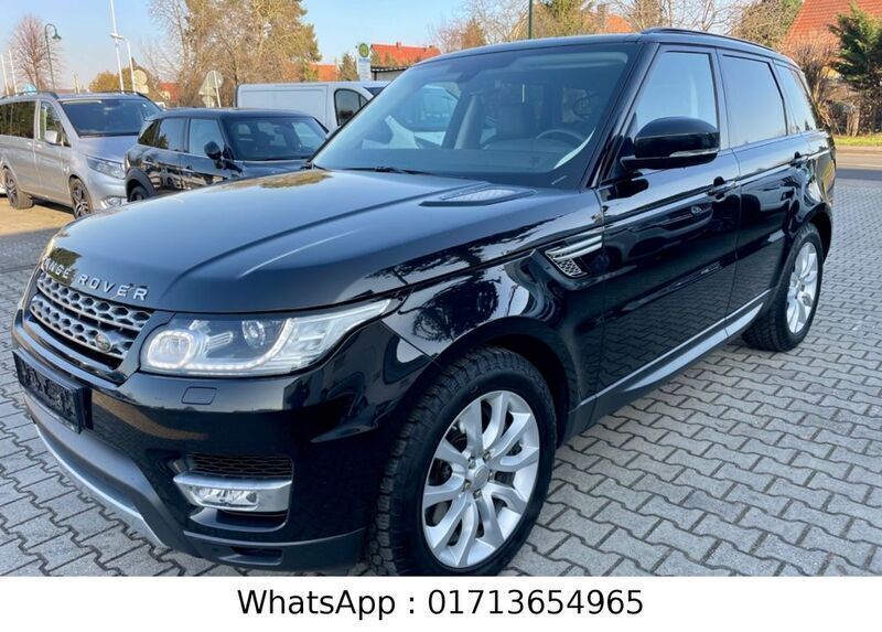 Schwarz Gebraucht 2014 Land Rover Range Rover Sport HSE SUV | 18.500 € (Superpreis) - Bild 1/4
