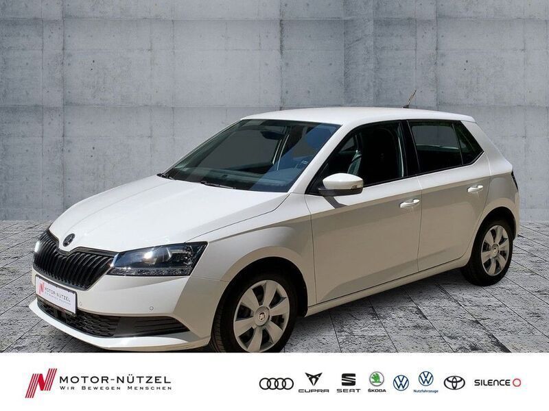 Candyweiss Gebraucht 2021 Skoda Fabia Ambition Kleinwagen | 12.960 € (Guter Preis) - Bild 1/4
