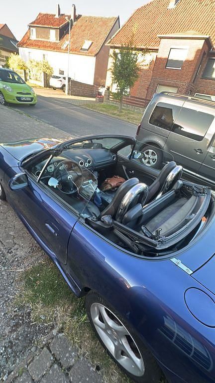 Gebraucht Mazda MX5 145 PS (106 kW) 2003 Blau Cabrio