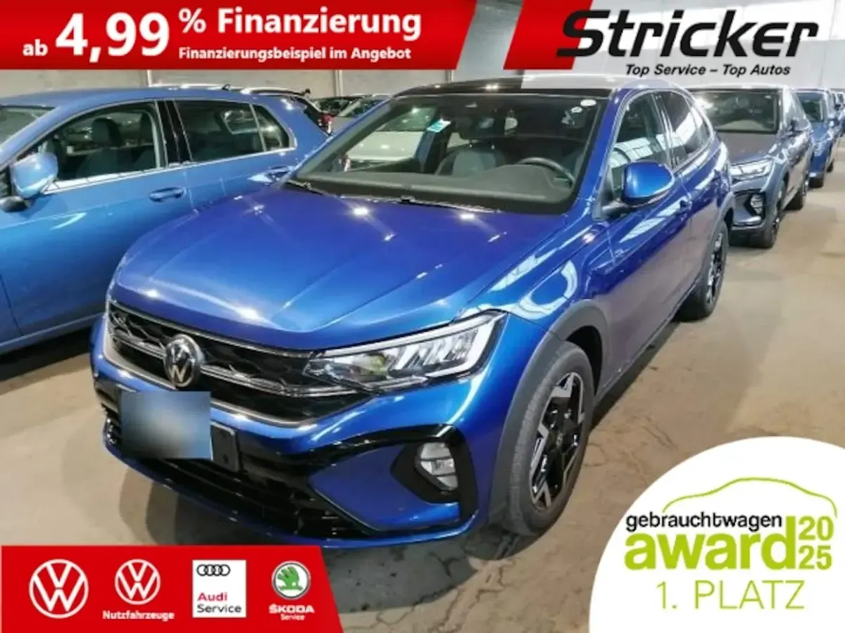 Gebraucht VW Taigo R-line 116 PS (85 kW) 2025 Reef blue metallic (metallic) SUV