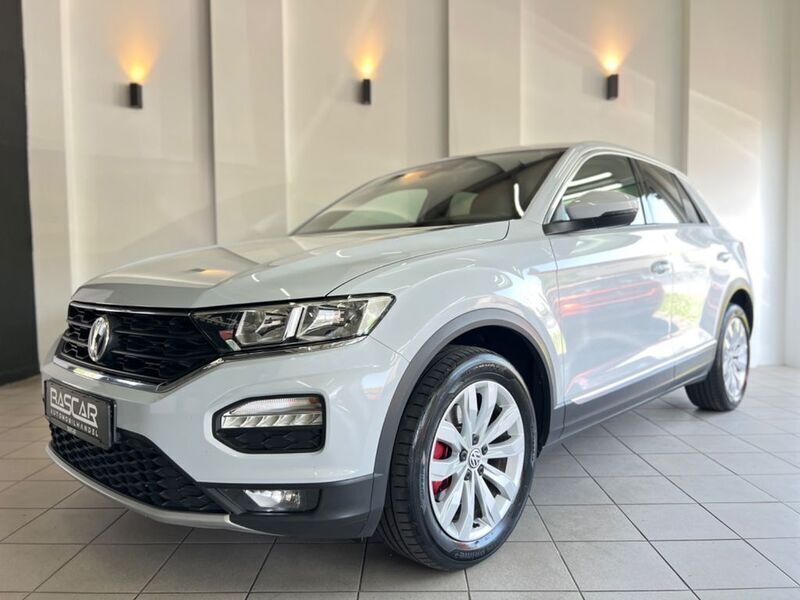 Silber Gebraucht 2019 VW T-Roc Sport SUV | 15.900 € (Guter Preis) - Bild 1/4