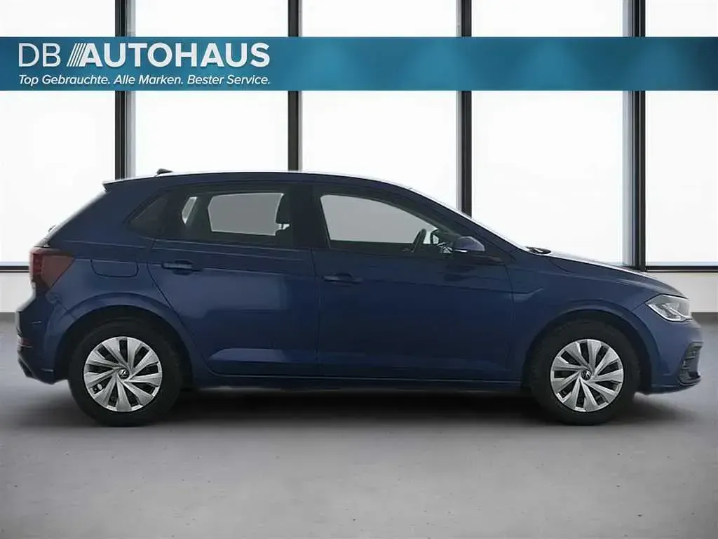 Gebraucht VW Polo Life 95 PS (69 kW) 2022 Blau Kleinwagen