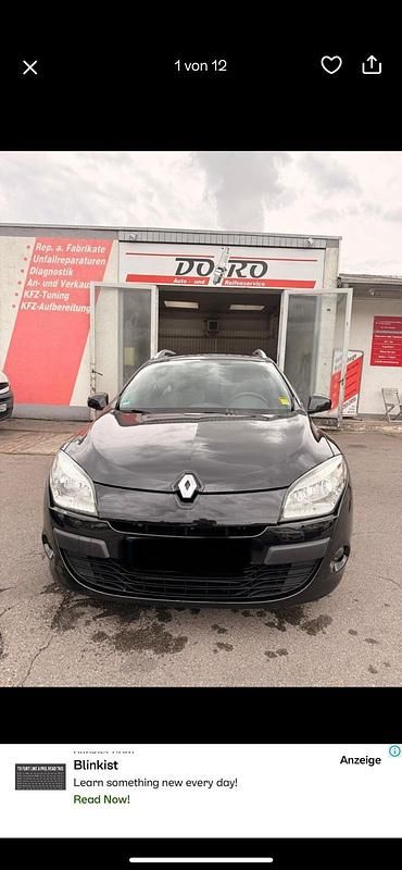 Schwarz Gebraucht 2009 Renault Mégane GrandTour Kombi | 4.999 € (Teuer) - Bild 1/4