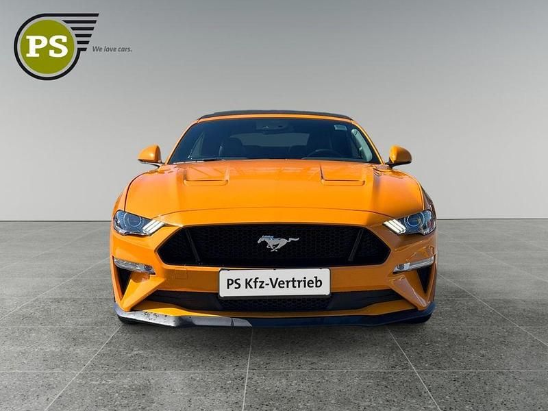 Gebraucht Ford Mustang GT Convertible 450 PS (330 kW) 2019 Orange Cabrio