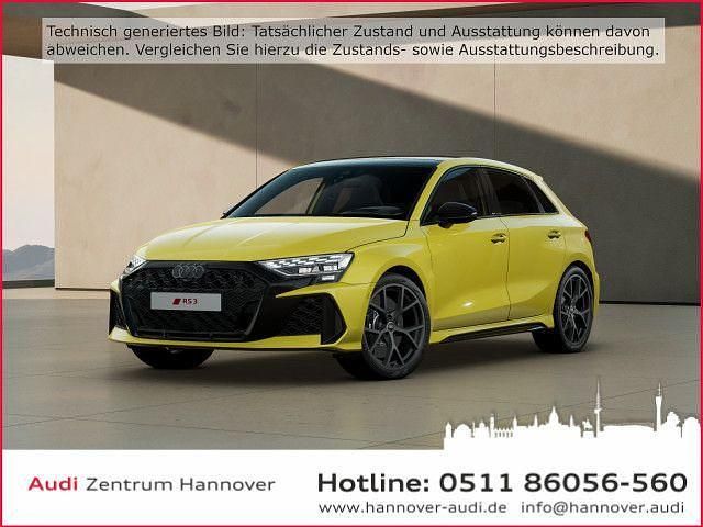 Gelb Neu 2025 Audi RS3 Sportback Sport Kleinwagen | 80.425 € (Teuer) - Bild 1/4