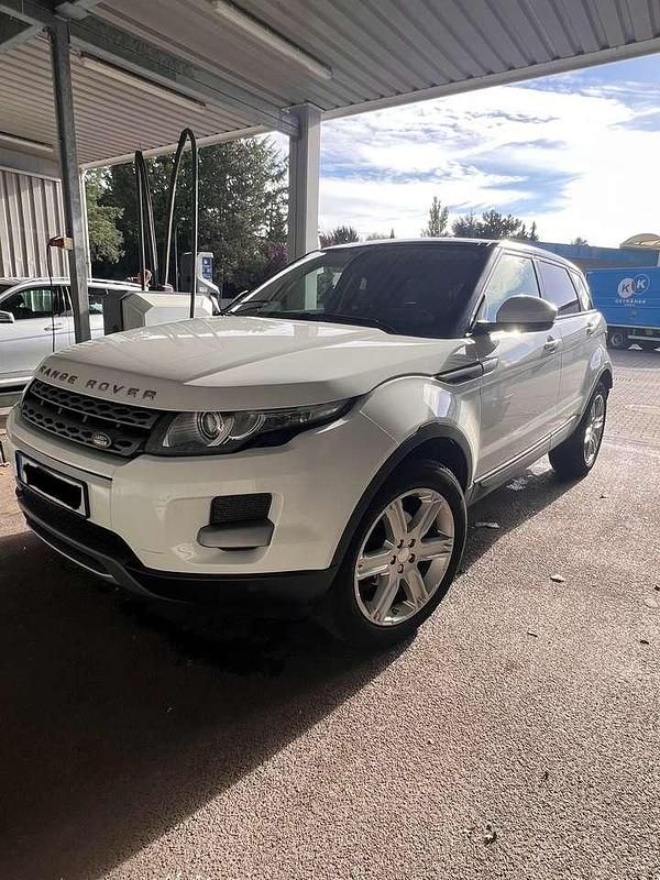 Weiß Gebraucht 2014 Land Rover Range Rover evoque Pure SUV | 16.200 € (Etwas zu teuer) - Bild 1/4