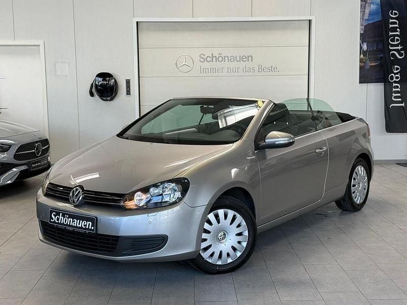 Gebraucht VW Golf Cabriolet 105 PS (77 kW) 2013 Silber Cabrio