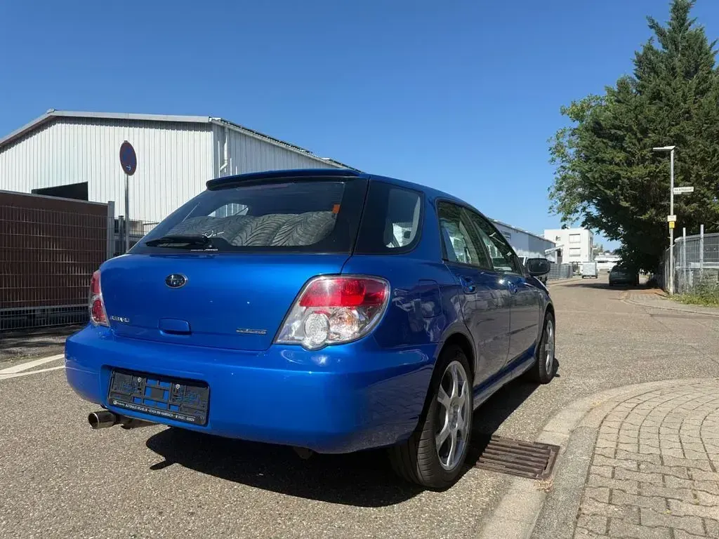 Gebraucht Subaru Impreza 160 PS (117 kW) 2007 Blau Limousine