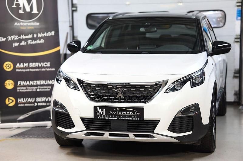 Weiß Gebraucht 2018 Peugeot 5008 Allure GT-Line SUV | 22.699 € (Superpreis) - Bild 1/4
