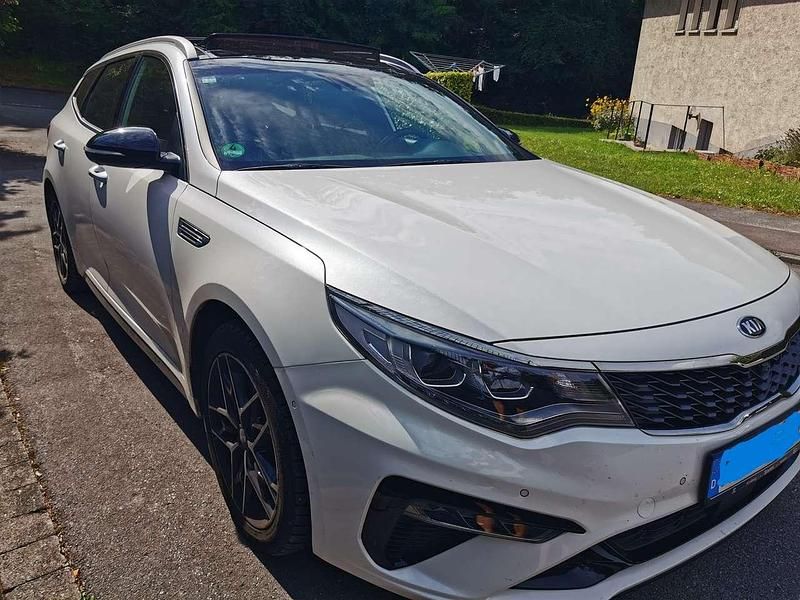 Gebraucht Kia Optima GT-Line 179 PS (131 kW) 2019 Weiß Kombi