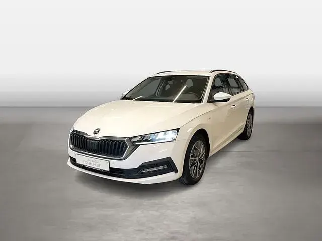 Gebraucht Skoda Octavia Ambition 116 PS (85 kW) 2023 Candy weiss Kombi