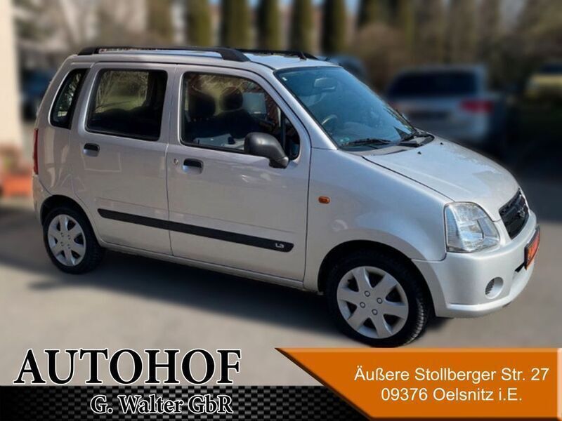 Gebraucht Suzuki Wagon R+ 94 PS (69 kW) 2005 Silber Van / Kleinbus