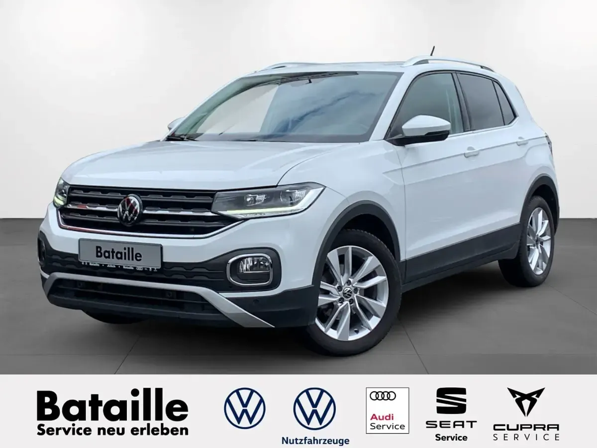 Gebraucht VW T-Cross Style 110 PS (80 kW) 2022 Weiß SUV