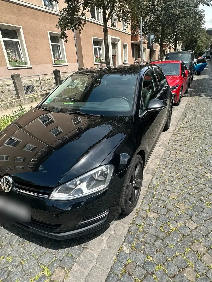 Gebraucht VW Golf VII 86 PS (63 kW) 2013 Schwarz Limousine