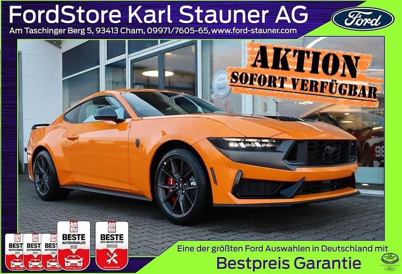 Neu Ford Mustang Dark Horse 454 PS (333 kW) 2026 Orange fury metallic Coupé