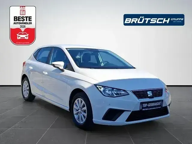 Gebraucht Seat Ibiza Style 80 PS (58 kW) 2019 "candy" weiss Kleinwagen