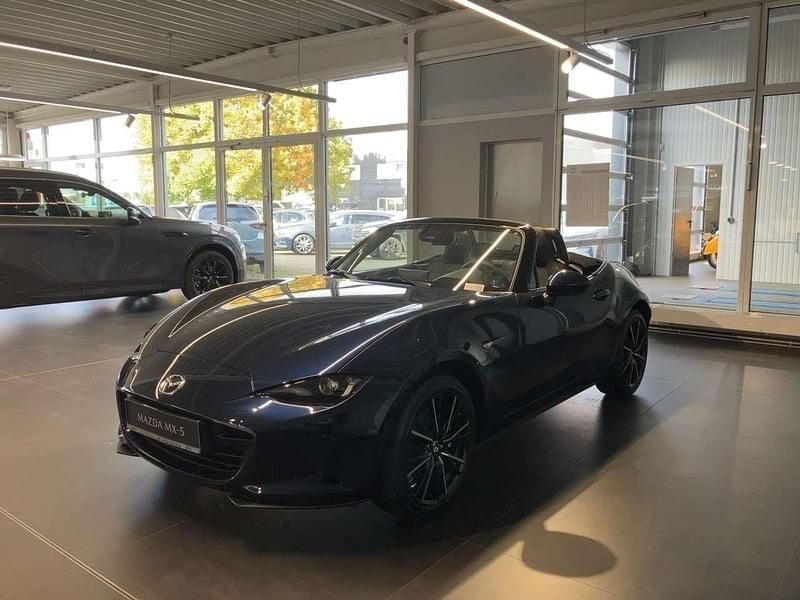 Blau Gebraucht 2025 Mazda MX5 Exclusive-Line Cabrio | 31.999 € (Superpreis) - Bild 1/4