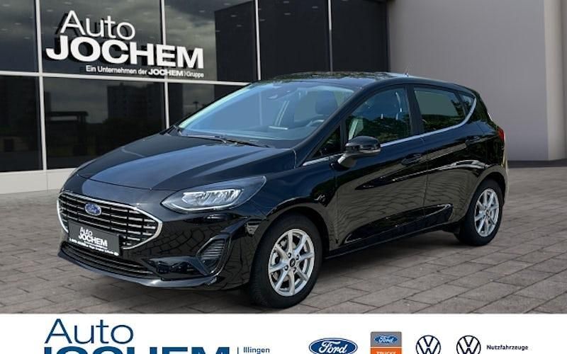 Schwarz Gebraucht 2023 Ford Fiesta Titanium Kleinwagen | 18.900 € (Guter Preis) - Bild 1/4
