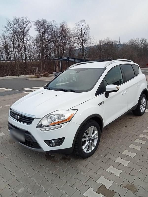 Gebraucht Ford Kuga Titanium 163 PS (119 kW) 2012 Weiß SUV