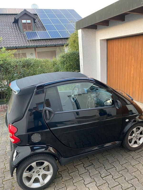Schwarz Gebraucht 2005 Smart ForTwo Cabrio Cabrio | 2.200 € (Fairer Preis) - Bild 1/4