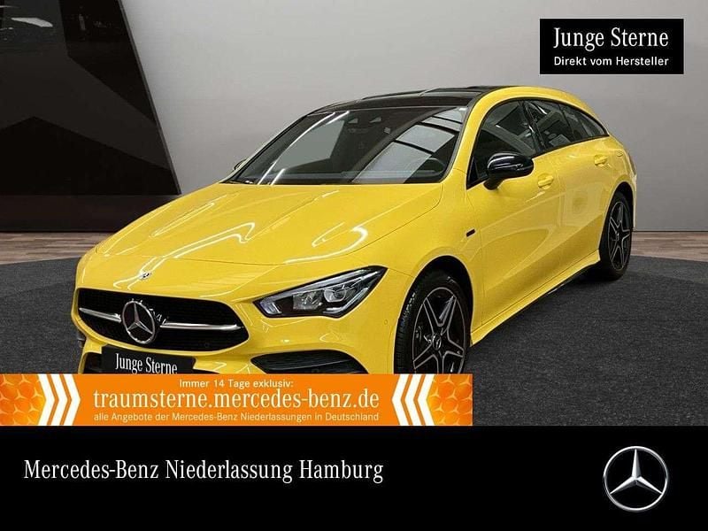 Sonnengelb Gebraucht 2020 Mercedes E250 AMG Kombi | 26.890 € (Fairer Preis) - Bild 1/3