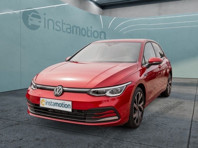 Rot Gebraucht 2023 VW Golf VIII Style Limousine | 28.130 € (Fairer Preis) - Bild 1/4