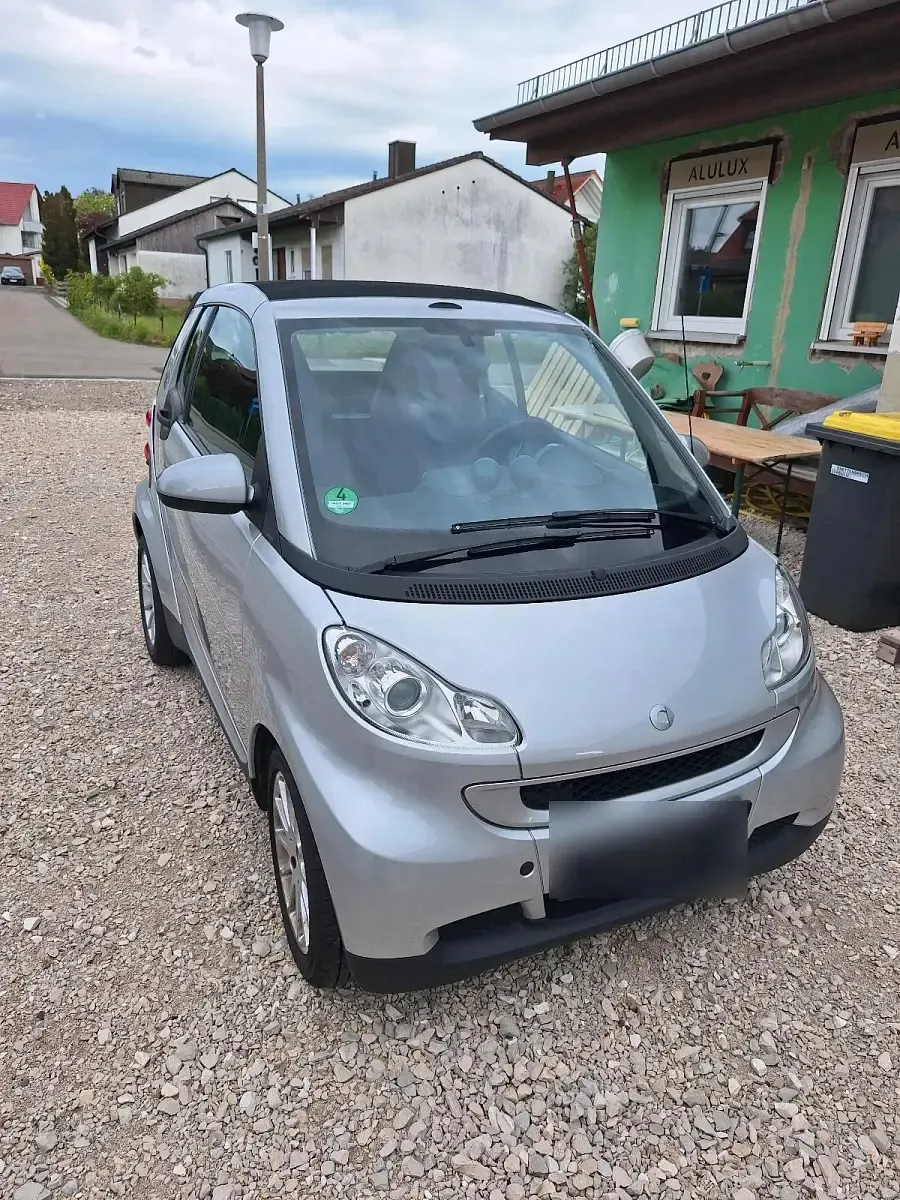 Gebraucht Smart ForTwo Cabrio 71 PS (52 kW) 2009 Silber Cabrio