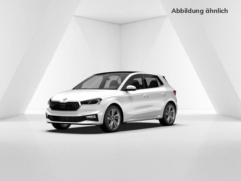 Moonweiss metallic Gebraucht 2024 Skoda Fabia Style Kleinwagen | 18.780 € (Fairer Preis) - Bild 1/1