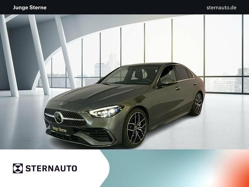 Metalliclack selenitgrau Gebraucht 2024 Mercedes C300 AMG Limousine | 48.980 € (Etwas zu teuer) - Bild 1/4