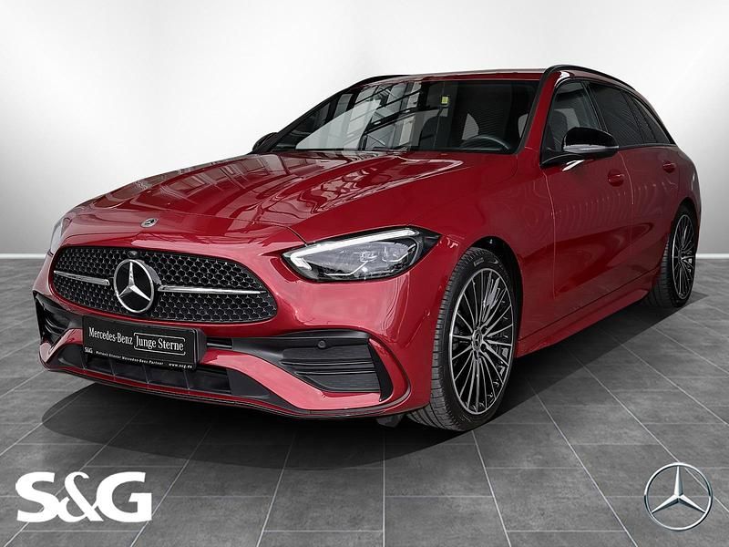Manufaktur lack manufaktur patag Gebraucht 2024 Mercedes C200 AMG Kombi | 41.970 € (Teuer) - Bild 1/4