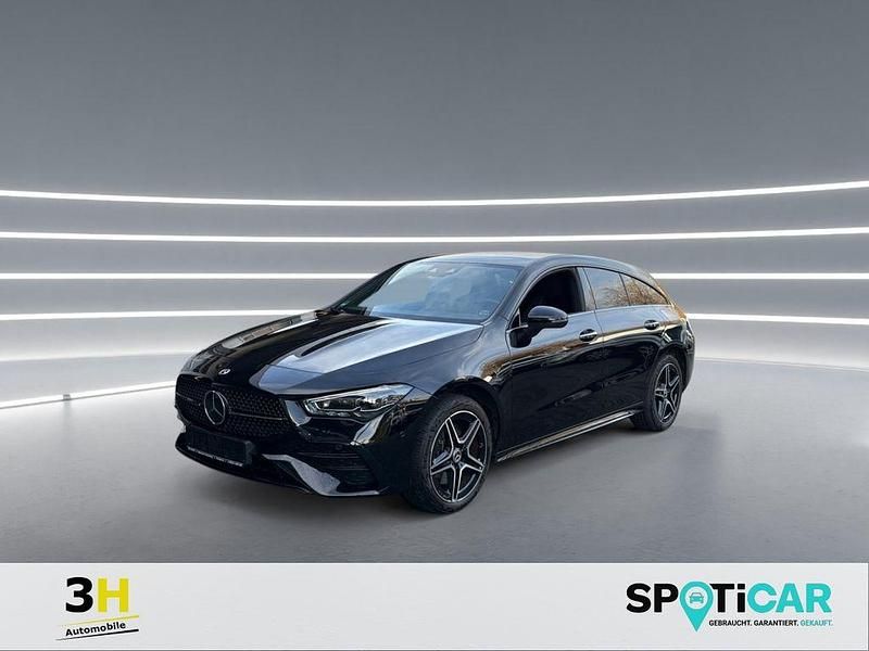 Schwarz Gebraucht 2023 Mercedes CLA250e Shooting Brake Kombi | 34.199 € (Guter Preis) - Bild 1/4