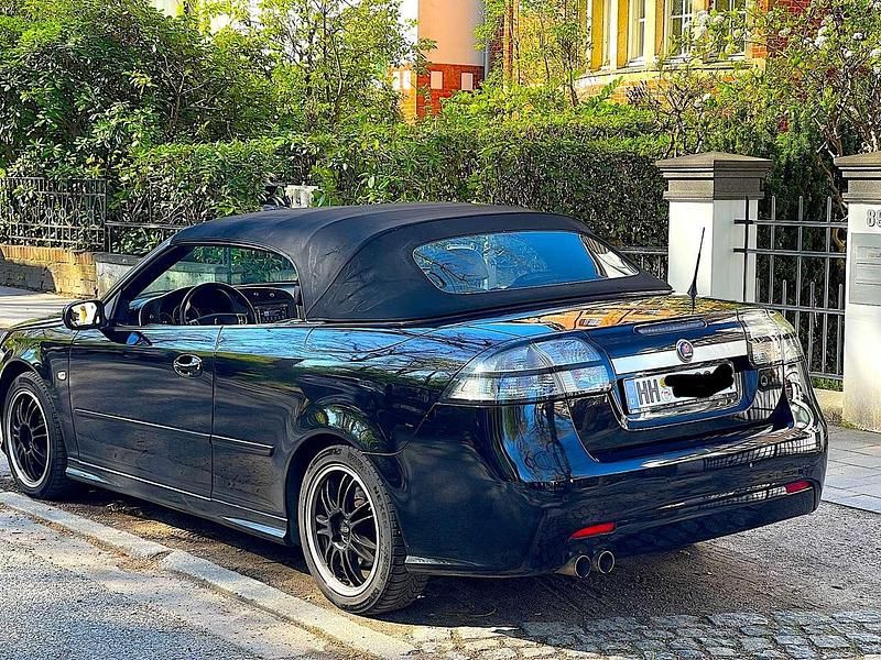 Gebraucht Saab 9-3 Cabriolet Vector 200 PS (147 kW) 2008 Schwarz Cabrio