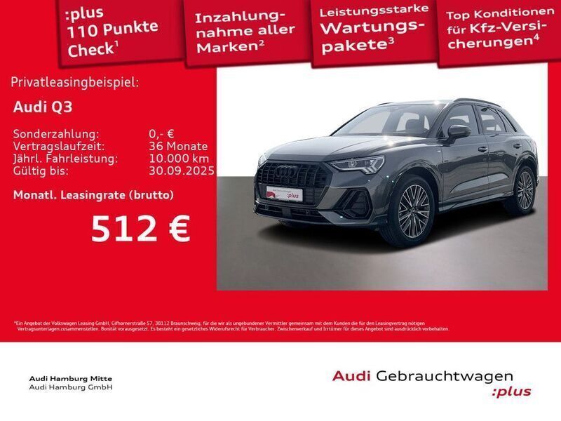 Grau Gebraucht 2025 Audi Q3 Ambiente SUV | 42.977 € (Fairer Preis) - Bild 1/3