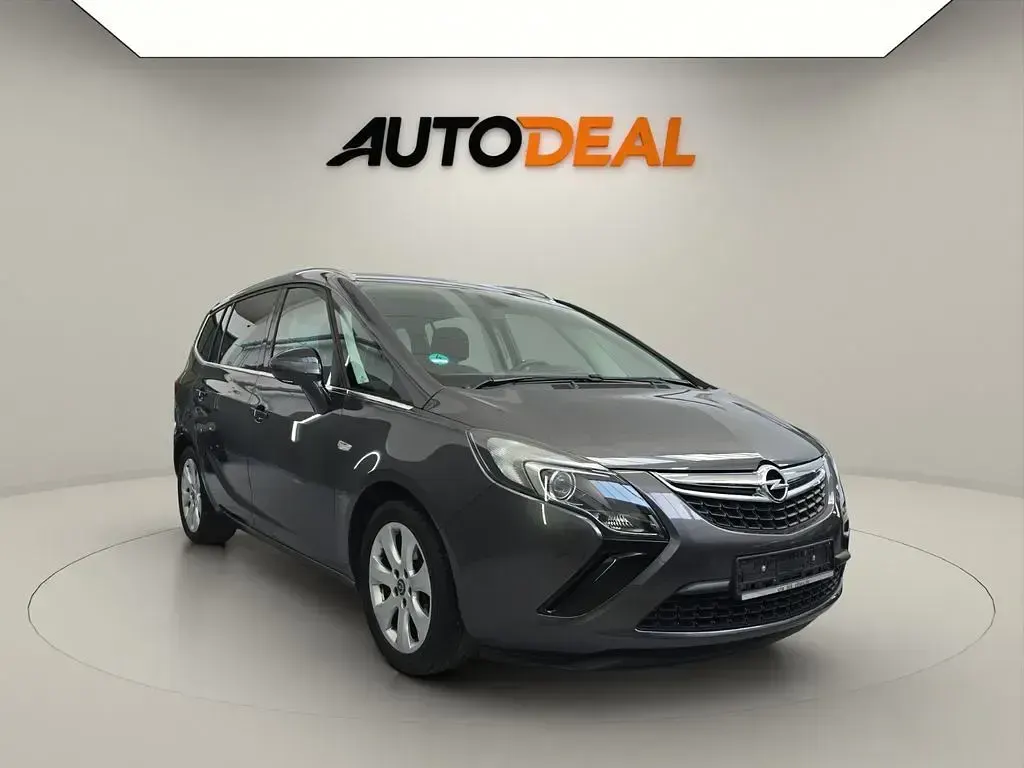 Gebraucht Opel Zafira Tourer Edition 140 PS (102 kW) 2012 Grau Van / Kleinbus