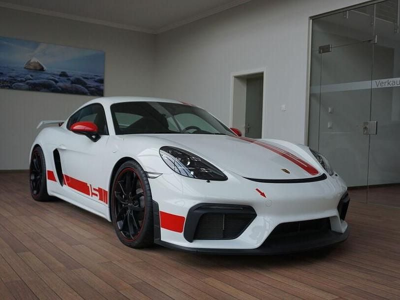 Weiss Gebraucht 2020 Porsche Cayman Coupé | 125.990 € - Bild 1/3