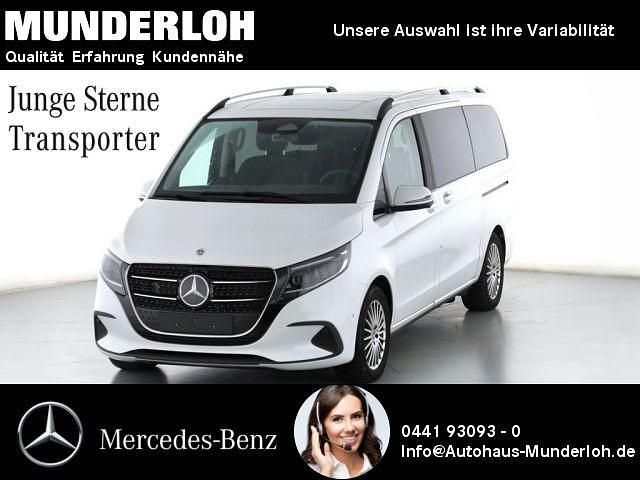 Bergkristallweiß metallic Gebraucht 2025 Mercedes V220 Style Van / Kleinbus | 61.900 € (Fairer Preis) - Bild 1/4