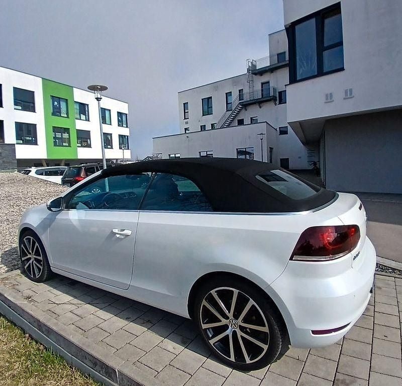 Gebraucht VW Golf Cabriolet 160 PS (117 kW) 2012 Weiß Cabrio