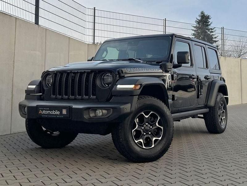 Schwarz Gebraucht 2021 Jeep Wrangler Rubicon SUV | 51.999 € (Fairer Preis) - Bild 1/4