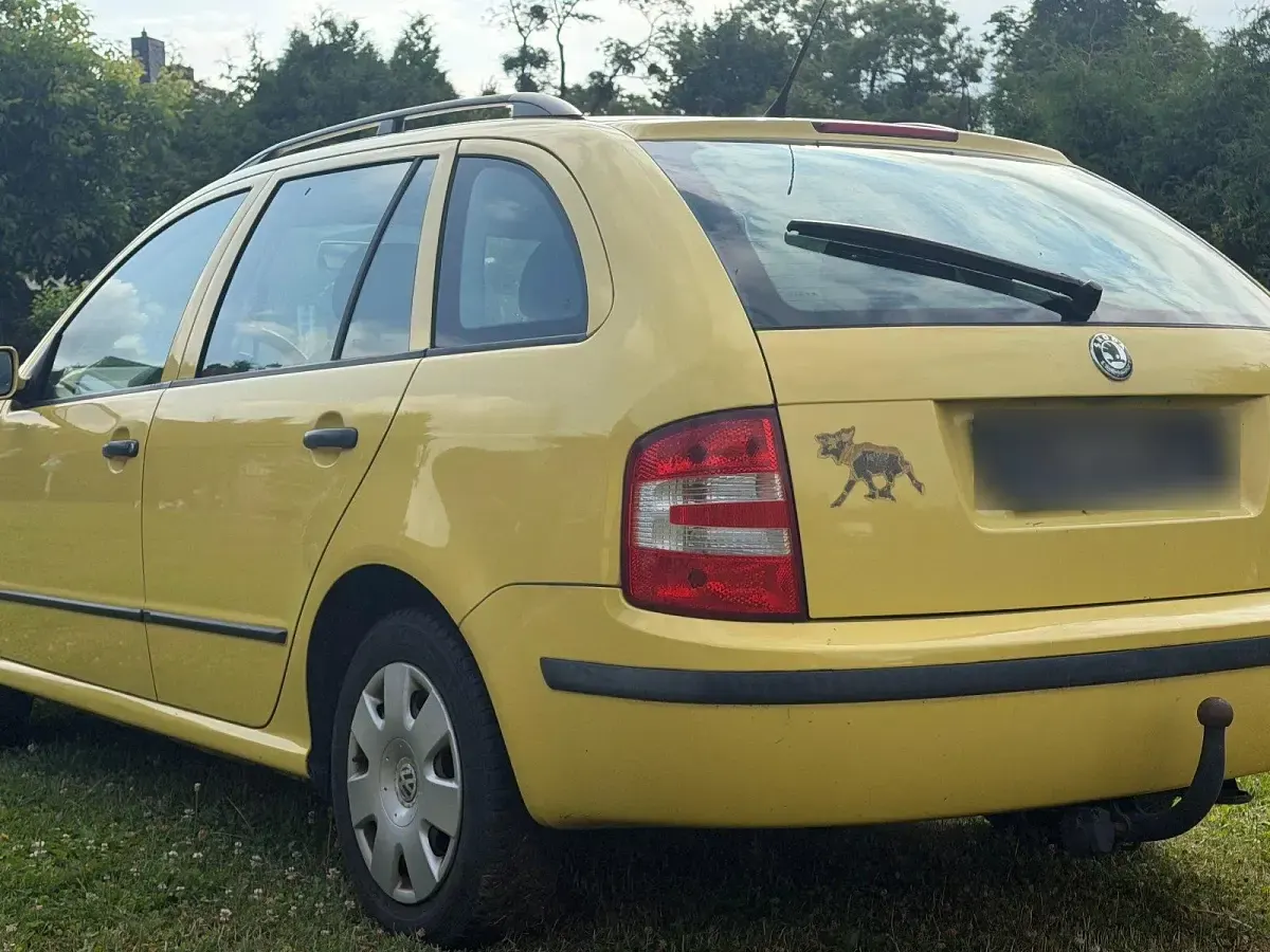 Gebraucht Skoda Fabia 75 PS (55 kW) 2005 Gelb Kombi