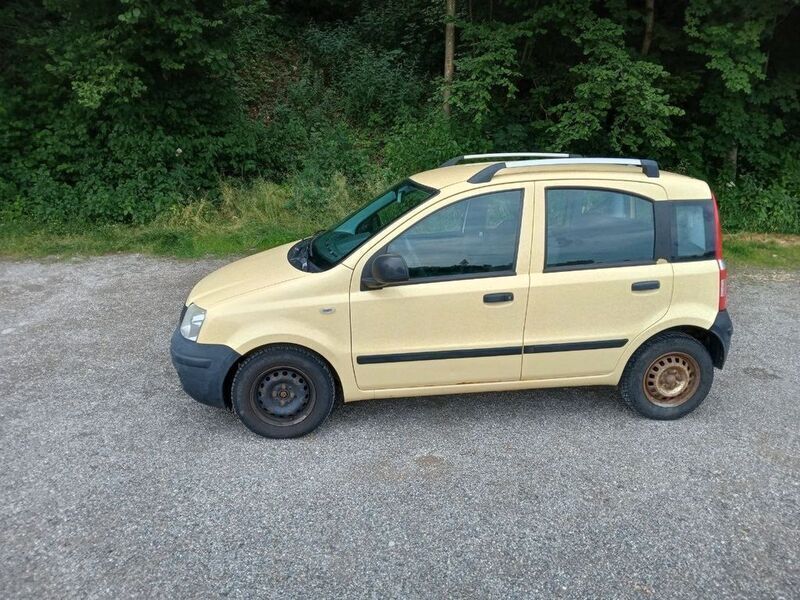 Gebraucht Fiat Panda 54 PS (39 kW) 2010 Gelb Kleinwagen