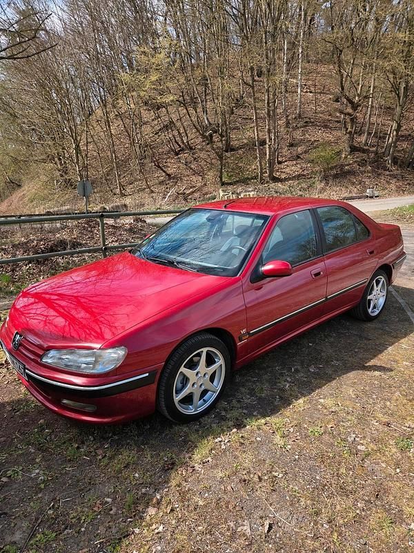 Rot Gebraucht 1998 Peugeot 406 Limousine | 6.750 € (Fairer Preis) - Bild 1/4