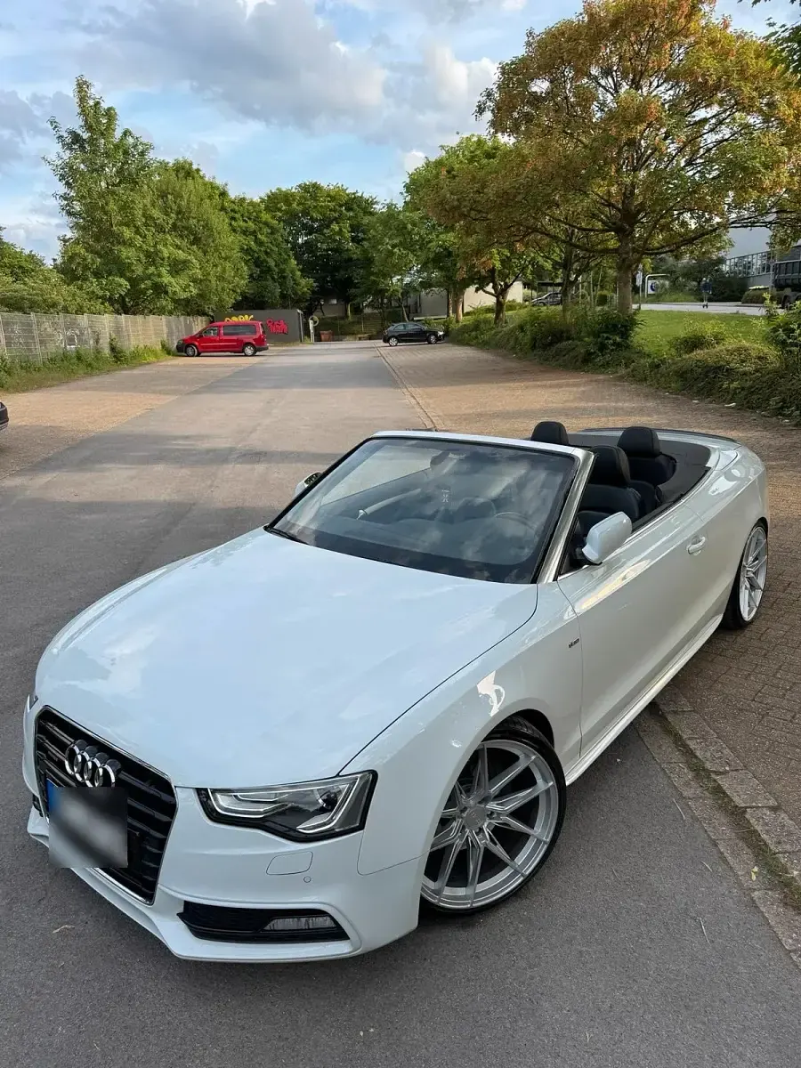 Gebraucht Audi A5 Cabriolet 245 PS (180 kW) 2014 Weiß Cabrio