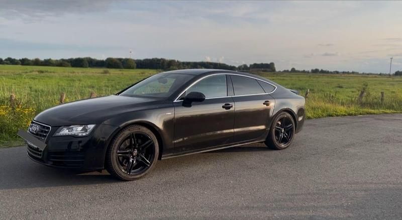 Schwarz Gebraucht 2012 Audi A7 S-Line Kleinwagen | 15.499 € (Superpreis) - Bild 1/4